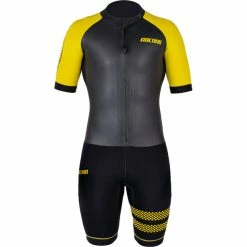 Colting Wetsuits Swimrun Go Wetsuit Women black/yellow