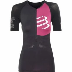 Compressport Triathlon Postural Aero Shortsleeve Top Women black