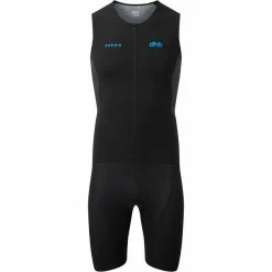 Dhb Aeron 2.0 Sleeveless Tri Suit Men black/blue