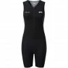 Dhb Aeron Sleeveless Tri Suit Women black/turquoise