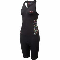 Dhb Moda Sleeveless Tri Suit Women black/multi