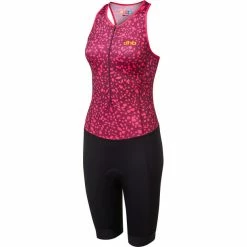 Dhb Moda Sleeveless Tri Suit Women black/pink