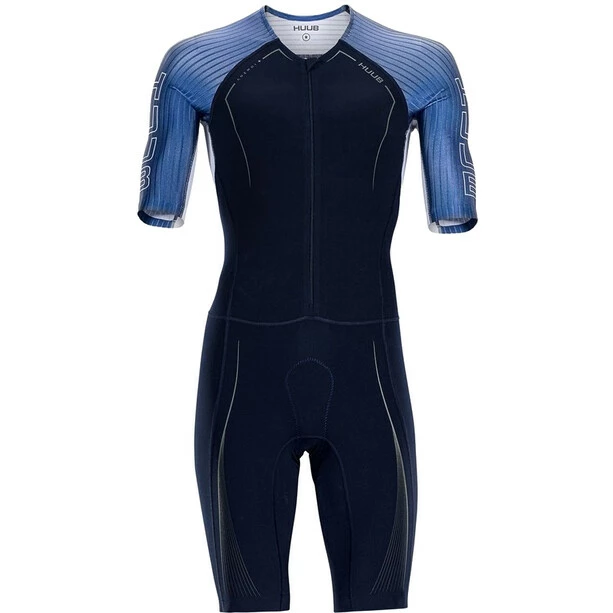 HUUB Anemoi Aero + Flatlock Trisuit Men black/aqua 1 HUUB Anemoi Aero + Flatlock Trisuit Men black/aqua