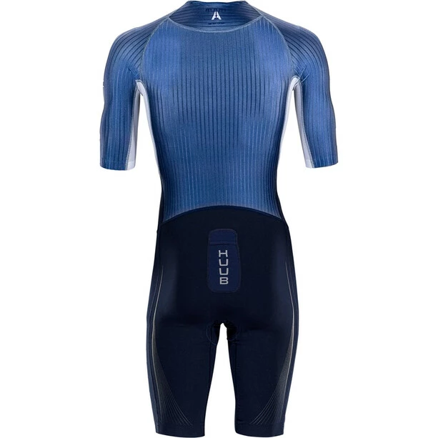 HUUB Anemoi Aero + Flatlock Trisuit Men black/aqua 2 HUUB Anemoi Aero + Flatlock Trisuit Men black/aqua - Image 2