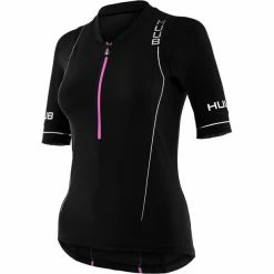HUUB Aura Long Course Tri Top Women black/purple -Deals Neopren Suits Store huub aura long course tri top women black purple 3