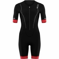 HUUB Race Long Course Trisuit Men black/red
