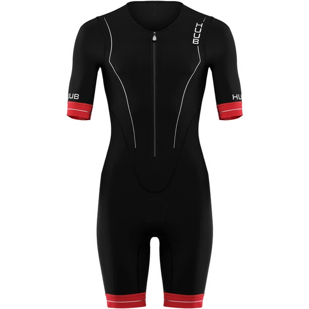 HUUB Race Long Course Trisuit Men black/red 1 HUUB Race Long Course Trisuit Men black/red