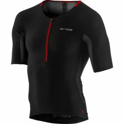 ORCA 226 Perform Sleeved Tri Top Men black orange