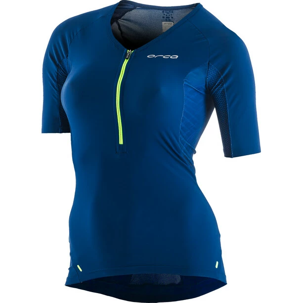 ORCA 226 Perform Sleeved Tri Top Women blue 1 ORCA 226 Perform Sleeved Tri Top Women blue