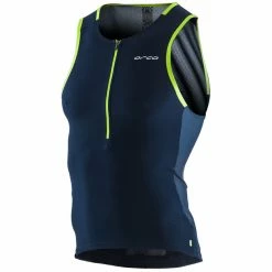 ORCA 226 Perform Sleeveless Tri Top Men blue green