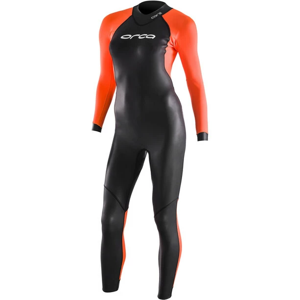 ORCA Openwater Core Hi-Vis Wetsuit Women black 1 ORCA Openwater Core Hi-Vis Wetsuit Women black