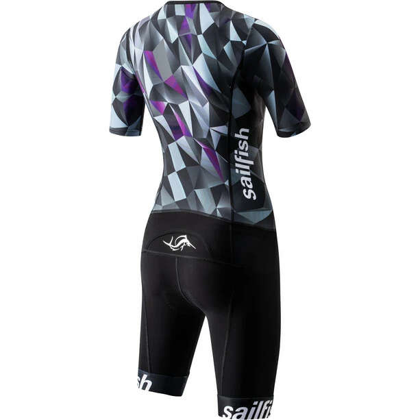 Sailfish Comp Aerosuit Women black/berry 2 Sailfish Comp Aerosuit Women black/berry - Image 2