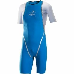 Sailfish Rebel Pro Sleeve 1 Swimskin Men blue/white