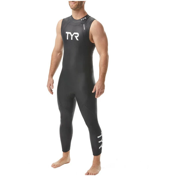 TYR Catergory 1 Sleeveles Wetsuit Men black 1 TYR Catergory 1 Sleeveles Wetsuit Men black