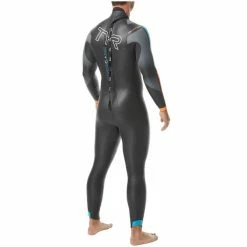 TYR Catergory 2 Wetsuit Men black/blue/orange -Deals Neopren Suits Store tyr catergory 2 wetsuit men black blue orange 2