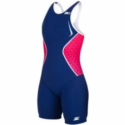 Z3R0D Racer Pink Lotus Sleeveless Trifunction Women blue/pink