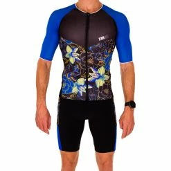 Z3R0D Racer Time Trial Trisuit Men kona -Deals Neopren Suits Store z3r0d racer time trial triathlon puku miehet musta sininen 3