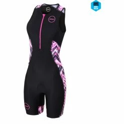 Zone3 Activate Plus Trisuit Women electric vibe/black/pink