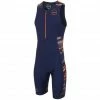 Zone3 Activate Plus Trisuit Men track speed-navy/orange/blue