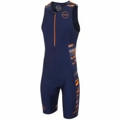 Zone3 Activate Plus Trisuit Men track speed-navy/orange/blue