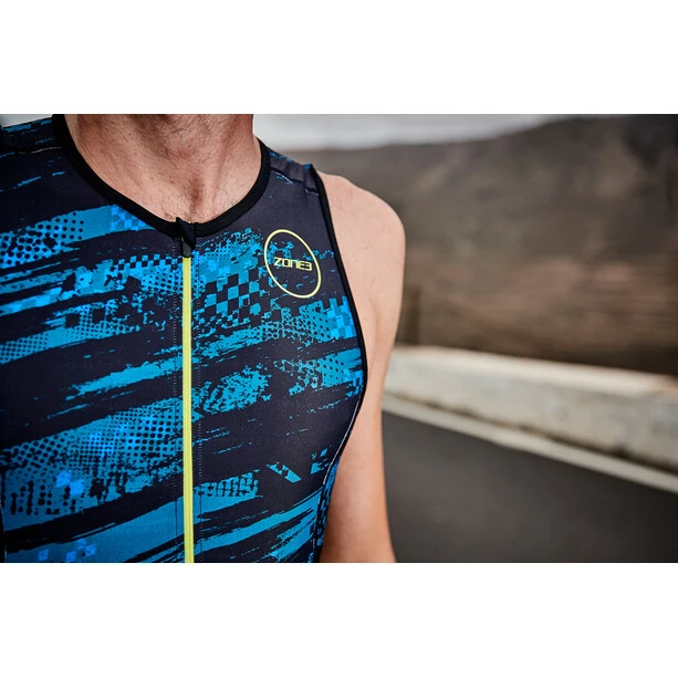 Zone3 Activate+ Trisuit Men stealth speed - full print 6 Zone3 Activate+ Trisuit Men stealth speed - full print - Image 6