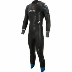 Zone3 Advance Wetsuit Men black/blue/gun metal
