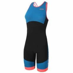 Zone3 Aeroforce Swimback Style ITU Design Trisuit Women black/teal/coral