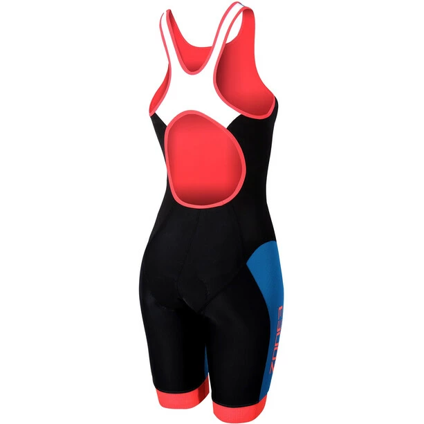 Zone3 Aeroforce Swimback Style ITU Design Trisuit Women black/teal/coral 2 Zone3 Aeroforce Swimback Style ITU Design Trisuit Women black/teal/coral - Image 2