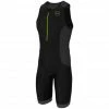 Zone3 Aquaflo Plus Trisuit Men black/grey/neon green