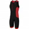 Zone3 Aquaflo Plus Trisuit Men black/grey/red