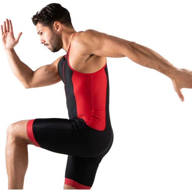 Zone3 Aquaflo Plus Trisuit Men black/grey/red 3 Zone3 Aquaflo Plus Trisuit Men black/grey/red - Image 3