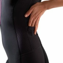 Zone3 Aquaflo Plus Trisuit Women black/grey/neon pink -Deals Neopren Suits Store zone3 aquaflo plus trisuit women black grey neon pink 5