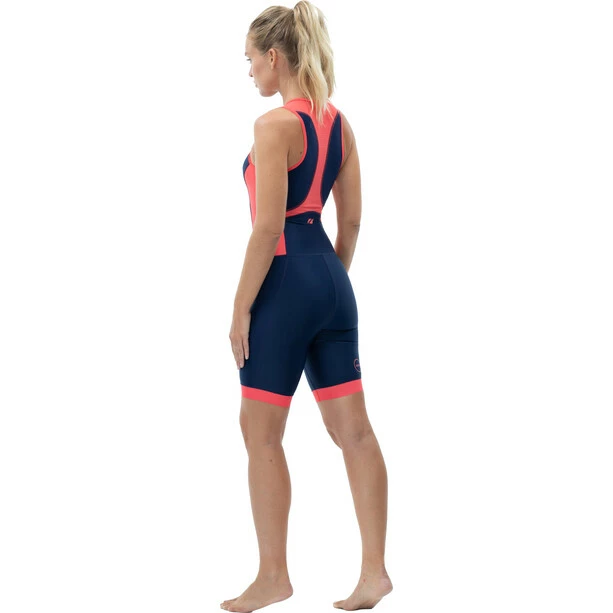 Zone3 Aquaflo Plus Trisuit Women navy/coral 4 Zone3 Aquaflo Plus Trisuit Women navy/coral - Image 4