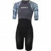 Zone3 Kona Target SS Swimskin Women black/grey/light blue