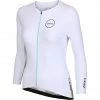 Zone3 Lava Aero 3/4 Sleeve Tri Top Women white