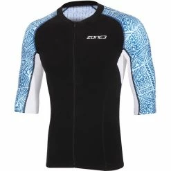 Zone3 Lava Long Distance SS Top Men black/white/red