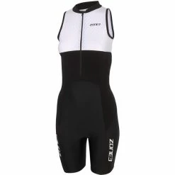Zone3 Lava Long Distance Trisuit Women black/white/green