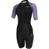 Zone3 Lava Short Sleeve Trisuit Women black/gold