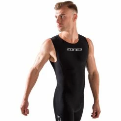 Zone3 Streamline Sleeveless Swimskin Men black/red -Deals Neopren Suits Store zone3 streamline sleeveless swimskin men black red 5
