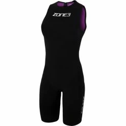 Zone3 Streamline Sleeveless Swimskin Women black/purple