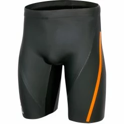 Zone3 Swim Run Shorts black/orange