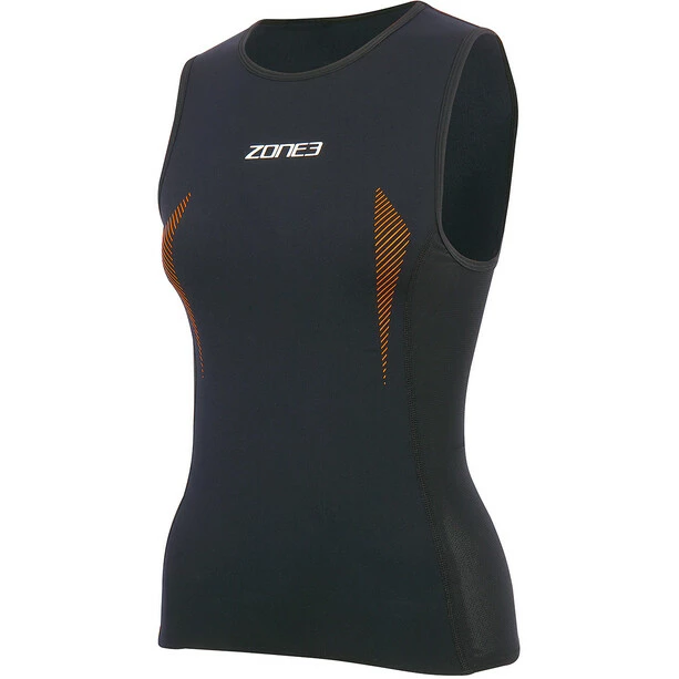 Zone3 Swim Run Top black/orange 3 Zone3 Swim Run Top black/orange - Image 3
