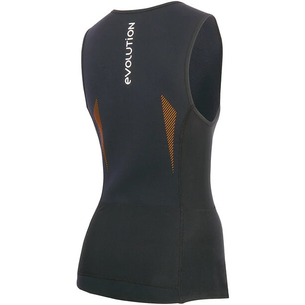 Zone3 Swim Run Top black/orange 4 Zone3 Swim Run Top black/orange - Image 4