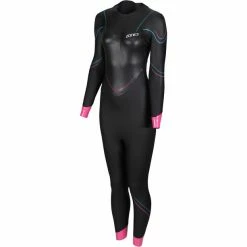 Zone3 Valour Wetsuit Women black/pink/peal