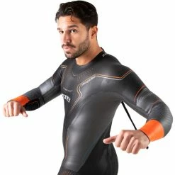 Zone3 Vanquish Wetsuit Men black/gun metal/red -Deals Neopren Suits Store zone3 vanquish wetsuit men black gun metal red 5