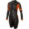 Zone3 Versa Swimrun Wetsuit Women black/orange/gun metal