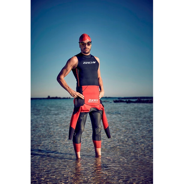 Zone3 Warmth Neoprene Vest black/red/white 3 Zone3 Warmth Neoprene Vest black/red/white - Image 3