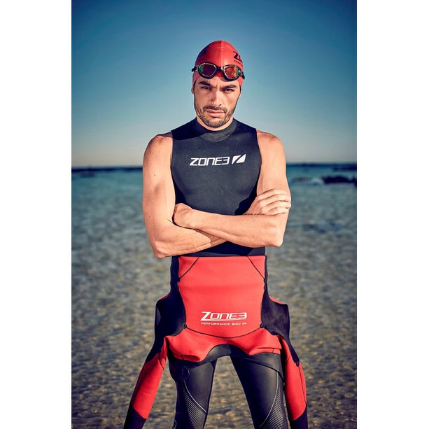 Zone3 Warmth Neoprene Vest black/red/white 5 Zone3 Warmth Neoprene Vest black/red/white - Image 5